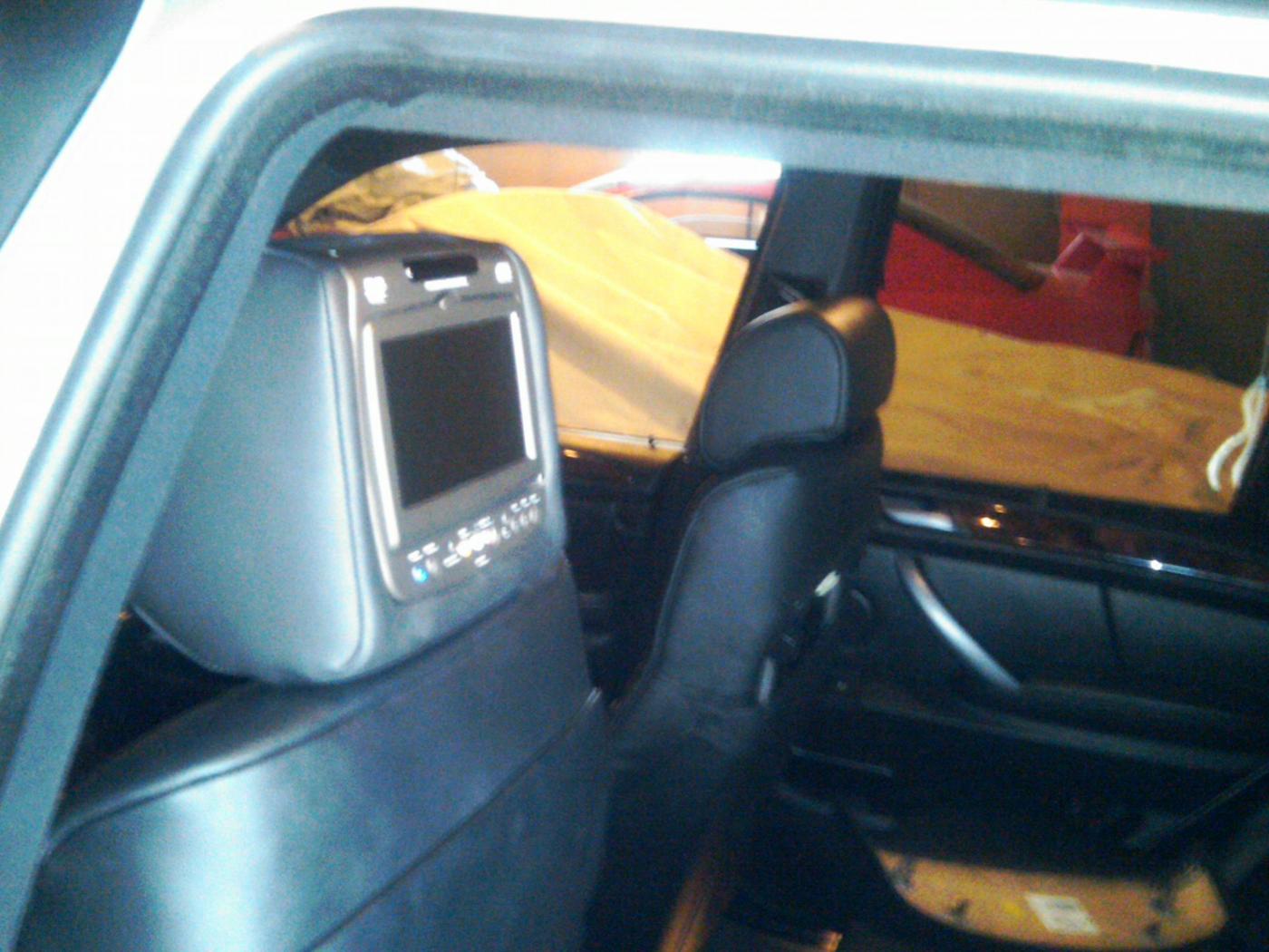 Invision Headrest DVD install