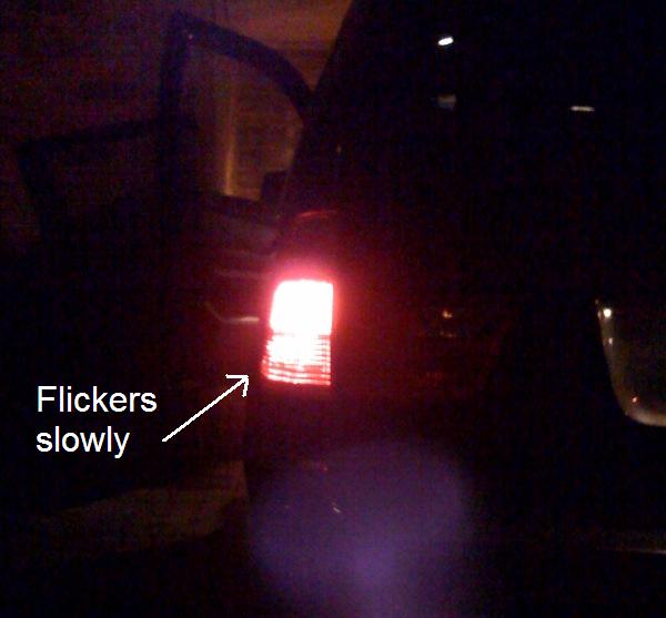 Rear Tail Lights Issue