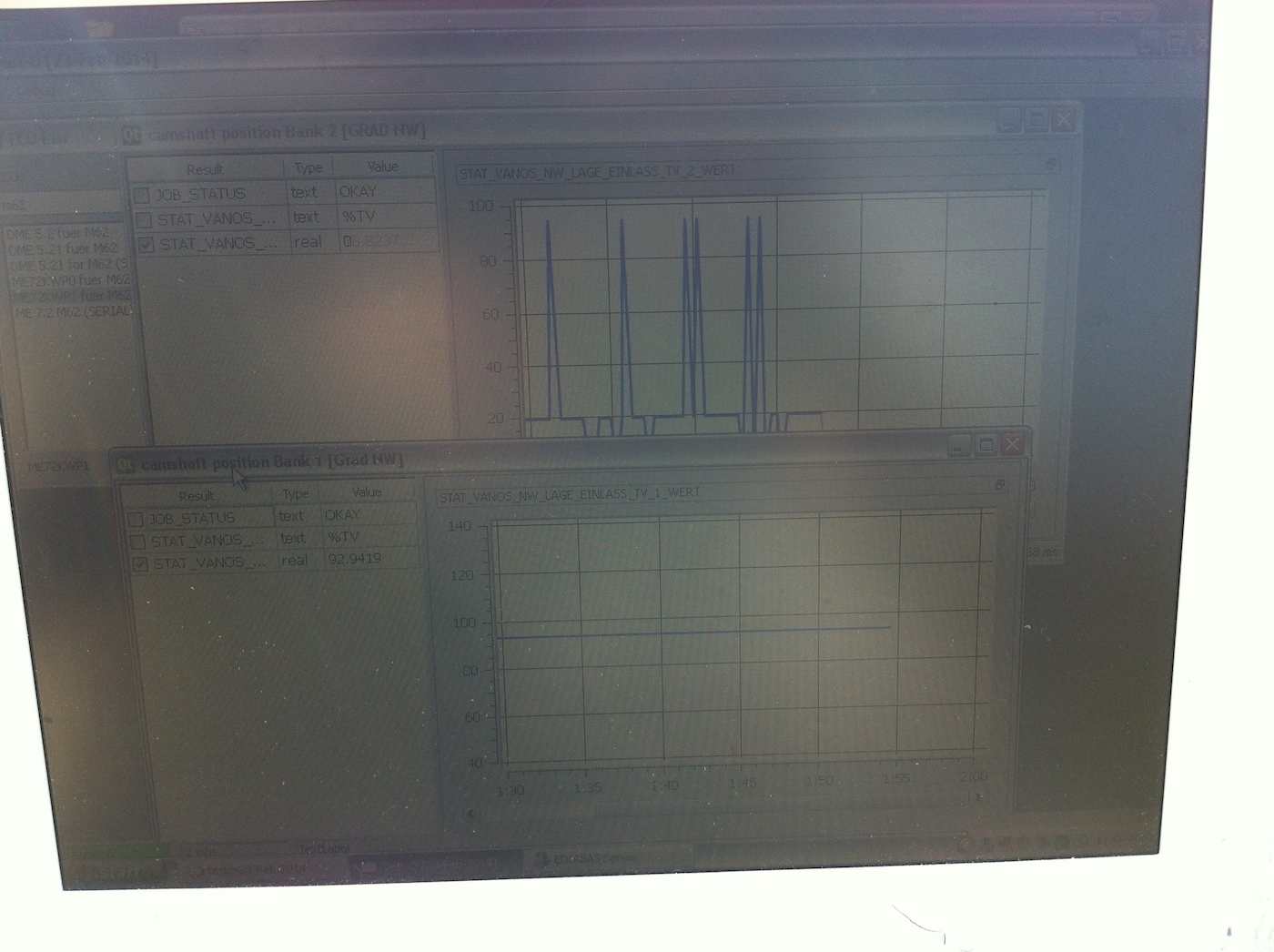 Inpa codes after timing chain guides replacement