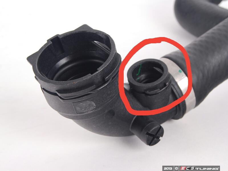 leaking new expansion tank