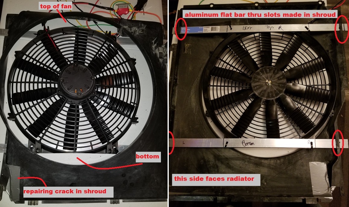Replaced clutch fan with electric fan Page 6