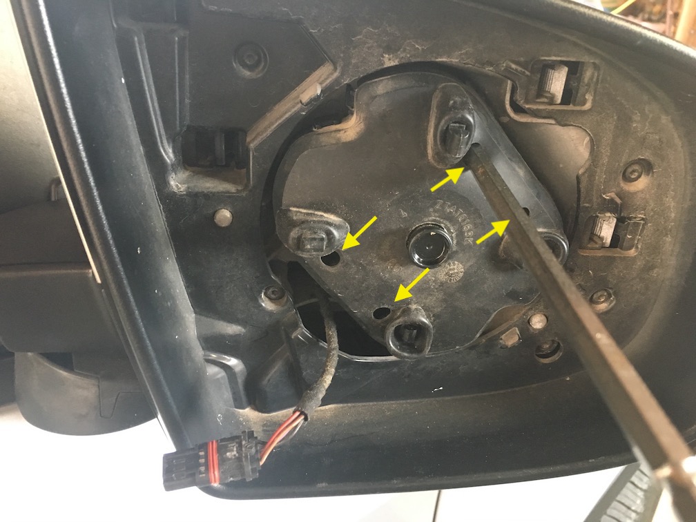 DIY E70 Passenger Door Mirror Motor