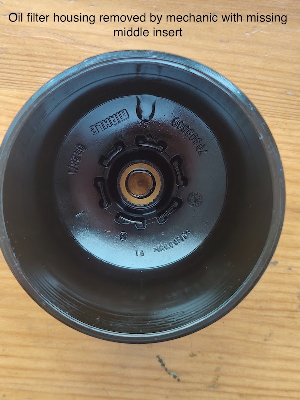 Botched oil change causing rear main seal failure?